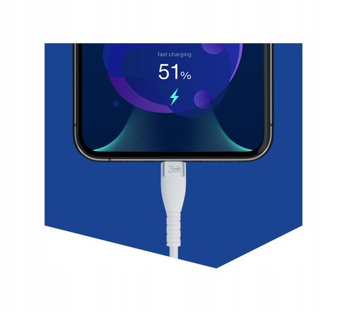 Kabel USB-C 3mk Hyper Silicone Cable 60W 3A 1m na Arena.pl