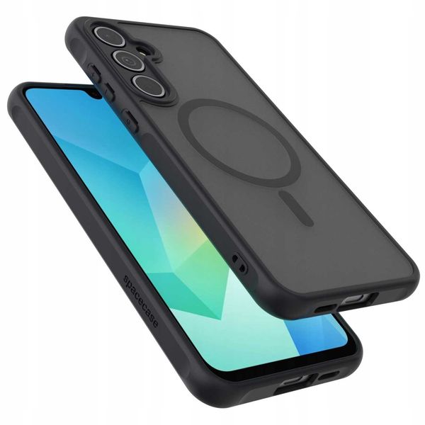 Spacecase Hybrid Mag Galaxy A16 5G Black zdjęcie 4