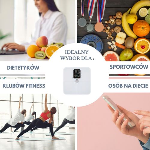 analityczna waga łazienkowa smart ios android klausberg kb-7941 na Arena.pl