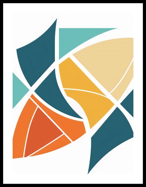 Plakat 75x100cm Geometria Wiatru zdjęcie 3