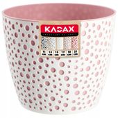 Doniczka Osłonka Okrągła Na Kwiaty Różowa 19cm