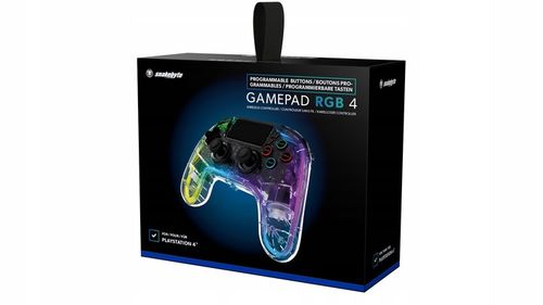 PAD PS4 PRZEZROCZYSTY TOUCH PAD WIBRACJE RGB HALL PROGRAMOWALNE PRZYCISKI na Arena.pl