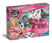 Crazy Chic Zestaw Szalone Tatuaże Clementoni 18771