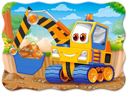 Puzzle 30 el. yellow digger na Arena.pl