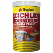 TROPICAL CICHLID CARNIVORE SMALL PELLET 1000ML/360G