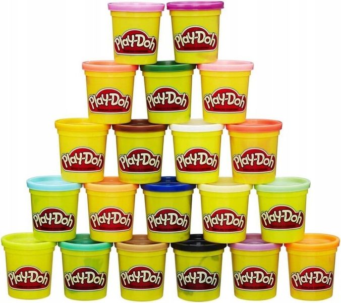 HASBRO PLAY DOH CIASTOLINA ZESTAW 20 TUB A7924 zdjęcie 2