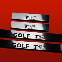 Listwa progowa VOLKSWAGEN GOLF MK7 GOLF TSI Stal nierdzewna 304 połysk 4szt