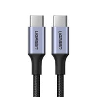 kabel przewód usb-c - usb-c power delivery quick charge 2m - szary