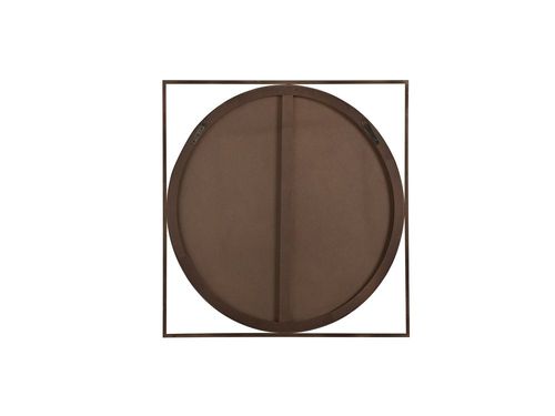 Lustro Ścienne 81 X 81 Cm Złote Nihoa na Arena.pl