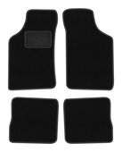 Dywaniki samochodowe welurowe do: Citroen AX 1986-1998 hatchback czarne