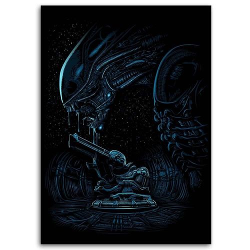 Obraz na płótnie – Canvas, Kosmiczny potwór 70x100 na Arena.pl
