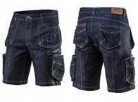 2 x KRÓTKIE SPODENKI DENIM ROZMIAR M. 81-279-M NEO TOOLS