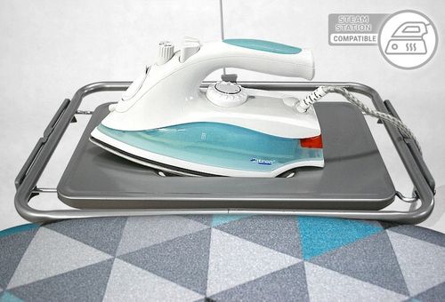 DESKA DO PRASOWANIA DUŻA 130x48 SKŁADANA DO GENERATORA PARY STACJI na Arena.pl