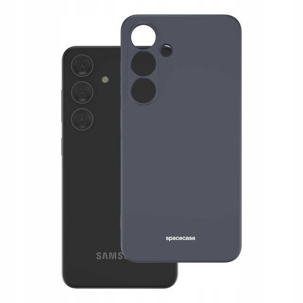 Spacecase Silicone Case Galaxy S24 Black zdjęcie 3