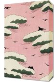 Obraz 30x50cm Pink Sky, Bijutsukai Japoński Vintage do Salonu