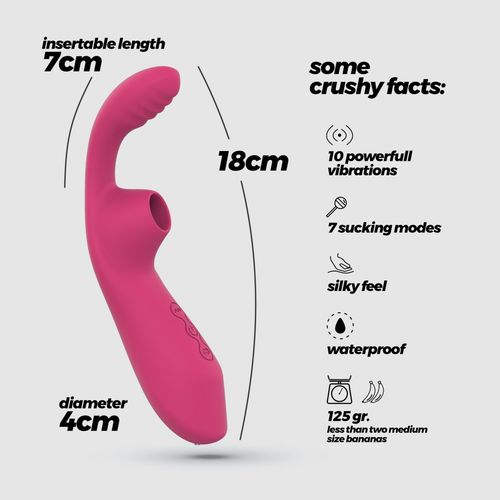 Crushious Cyrano Clitoral Recargeable Stimulator na Arena.pl