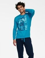 HENDERSON BLOCK piżama męska długa klasyczna XXL