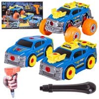 Samochód DO ROZKRĘCANIA Skręcania Auto 3w1 Sportowe Śruby TUNING Wkrętarka