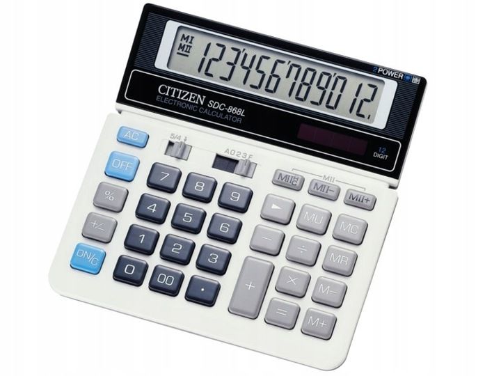 Kalkulator Citizen SDC-868L zdjęcie 5