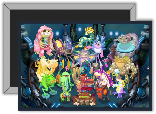 Magnes metalowy My Singing Monsters zdjęcie 1