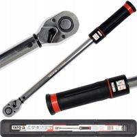 YATO KLUCZ DYNAMOMETRYCZNY 1/2 ZESTAW ETUI YATO 20-220Nm CrMo42 W