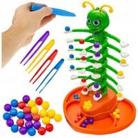 Gra Zręcznościowa Refleks Gąsienica Tańcząca Stonoga Układanie Kulek Wieża