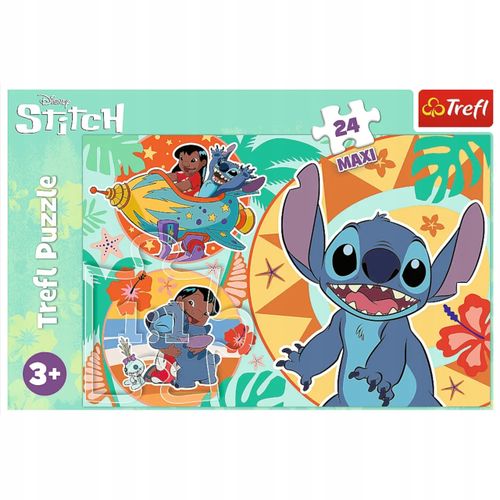 PUZZLE 24 MAXI WESOŁY DZIEŃ LILO&STITCH 14365 na Arena.pl