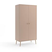 Wąska szafa IKON w stylu skandynawskim / macchiato