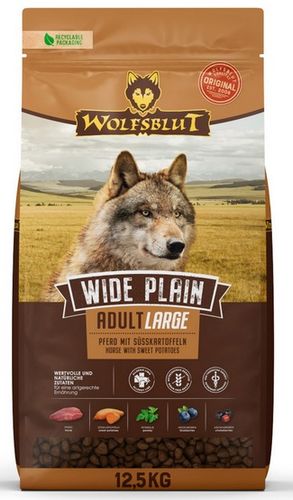 Wolfsblut Dog Wide Plain Large Breed - Konina I Bataty 12,5Kg na Arena.pl