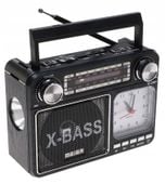 Radio PRZENOŚNE Kuchenne Głośnik Bluetooth Latarka Zegar USB SD TF MP3 1085