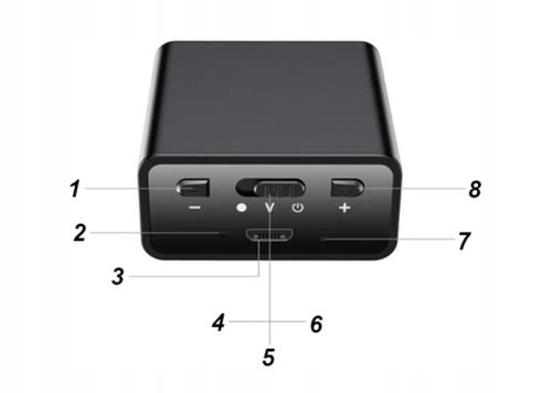 DYKTAFON SZPIEGOWSKI MINI CYFROWY PODSŁUCH MAŁY PENDRIVE 32GB SŁUCHAWKI na Arena.pl