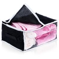 Pokrowiec Organizer Torba Pudełko Pudło na Pościel Koce Ubrania Odzież 27L
