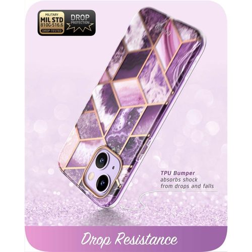 SUPCASE COSMO IPHONE 14 PLUS / 15 PLUS MARBLE PURPLE na Arena.pl