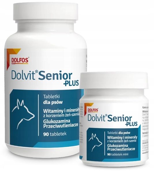 Dolfos Dolvit Senior Plus 90 tab - zdrowa starość zdjęcie 1