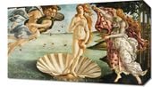 Obraz 50x30cm The Birth of Venus, Botticelli Vintage do Salonu