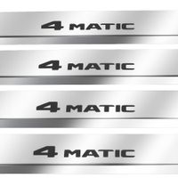 Listwa progowa MERCEDES S W222 4MATIC Stal nierdzewna 304 połysk 4szt