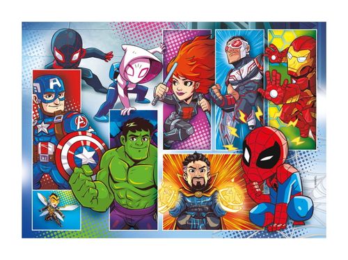 PUZZLE 2W1 CLEMENTONI SUPERHERO MARVEL 24768 na Arena.pl