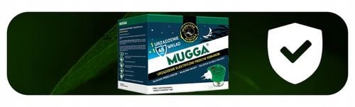 MUGGA DO KONTAKTU ZWALCZA KOMARY OWADY NA 45 NOCY URZĄDZENIE+WKŁAD na Arena.pl