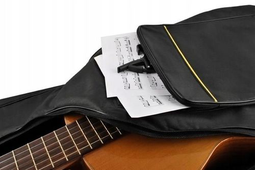 POKROWIEC NA GITARĘ KLASYCZNĄ AKUSTYCZNĄ Z KIESZENIAMI SZELKI UCHWYT GITARA na Arena.pl