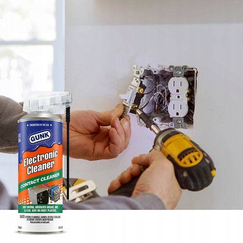 PREPARAT DO CZYSZCZENIA STYKÓW ELEKTRYCZNYCH GUNK SPRAY 400 ml na Arena.pl