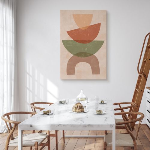 Obraz Do Sypialni Akwarele Abstrakcja Styl Boho Minimalizm 40cm x 60cm na Arena.pl