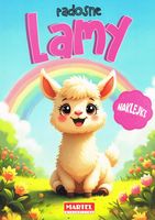 KSIĄŻECZKA Z NAKLEJKAMI RADOSNE LAMY