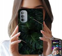 ETUI DO MOTOROLA G31 / G41 - ELEGANCKIE LIŚCIE MODNE WZORY NA CASE