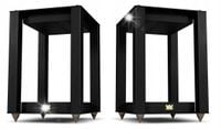 PODSTAWKI POD KOLUMNY WHARFEDALE LINTON STAND CZARNE BLACK OAK PARA