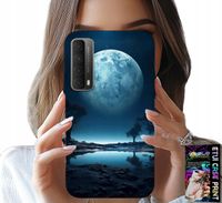 ETUI DO HUAWEI P SMART 2021 - PEŁNIA KSIĘŻYCA KSIĘŻYC FUTERAŁ + FOLIA