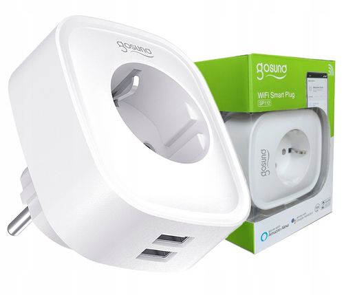 Inteligentne gniazdko Smart plug Gosund SP112 2xUSB 16A WIFI Tuya na Arena.pl