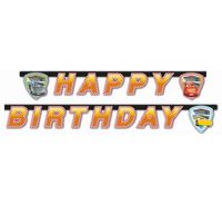 Baner Happy Birthday Cars 3 Auta wyścigówki
