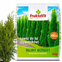 FRUKTOVIT PLUS NAWÓZ DO ŻYWOTNIKÓW TUI THUI BUJNY WZROST WYBARWIENIE 10KG