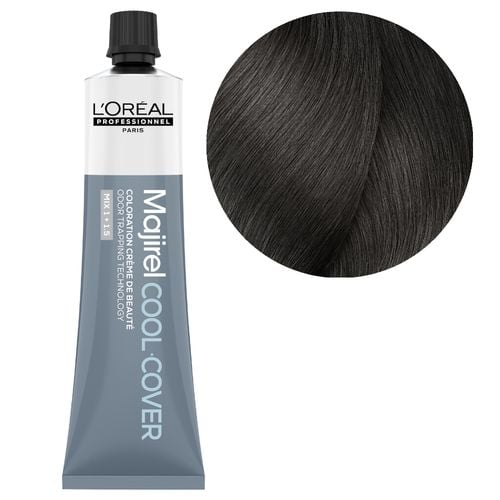 LOREAL MAJIREL FARBA KRYCIE SIWYCH WŁOSÓW 60ML - Kolor Cool Cover 5 na Arena.pl