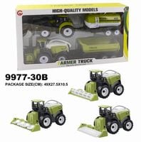 zestaw traktor rolniczy  zabawka dla dzieci rolnik 9977-30b